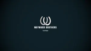 A photo of Wayward Brothers' logo