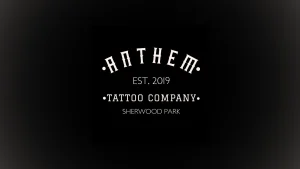 A cover photo with Anthem Tattoo Co logo.