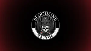 A cover photo with the Bloodline Tattoo logo.