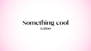 A cover photo of the Something Cool Tattoo logo.