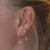 Ear piercings by Sherwood Park piercer Sarai Jorgenson.