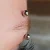 An eyebrow piercing by Edmonton piercer Autumn Laschuk