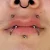 A photo of some mouth piercings by Edmonton piercer Autumn Laschuk.