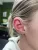 Ear piercings by Edmonton piercer Michelle Watkins.