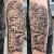 A Zeus tattoo by Edmonton tattoo artist Conrad Plews.